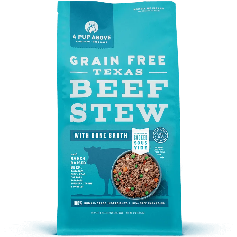 A Pup Above Texas Beef Stew Grain Free