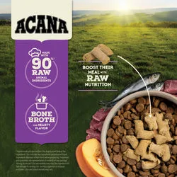 ACANA Freeze-Dried Duck Recipe High Protein Morsels Dry Dog Food