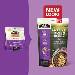 ACANA Freeze-Dried Duck Recipe High Protein Morsels Dry Dog Food