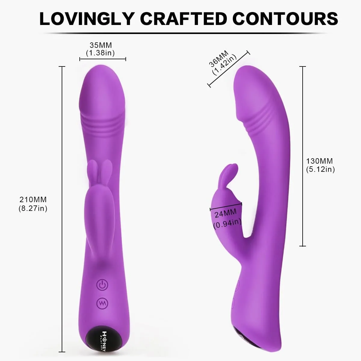 Babs - Silicone G Spot Rabbit Vibrator