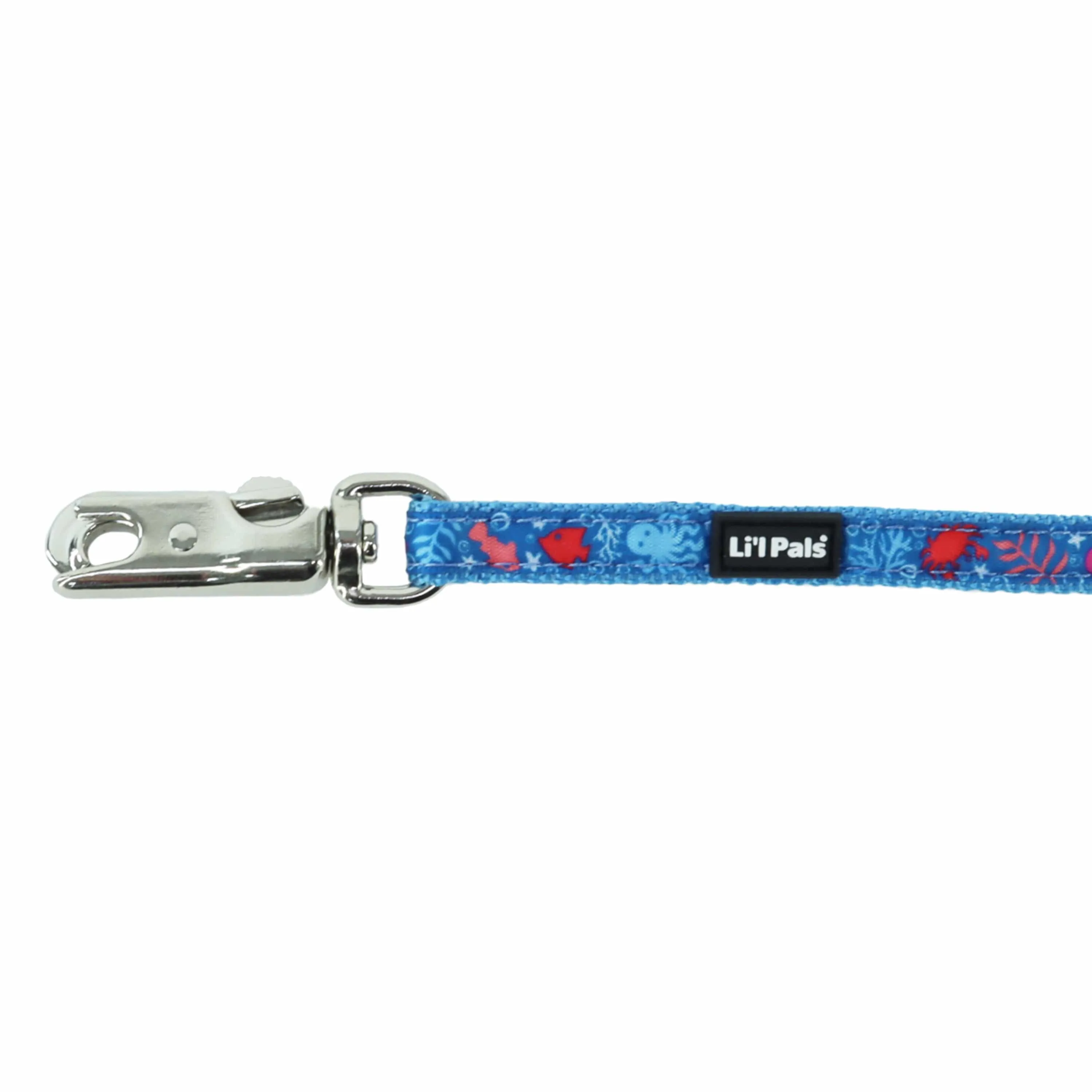 Coastal Pet Products Li'l Sea Creatures Li'l Pals Charming Ribbon Overlay Dog Leash