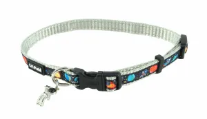 Coastal Pet Products Li'l Space Explorers Li'l Pals Charming Ribbon Overlay Dog Collar