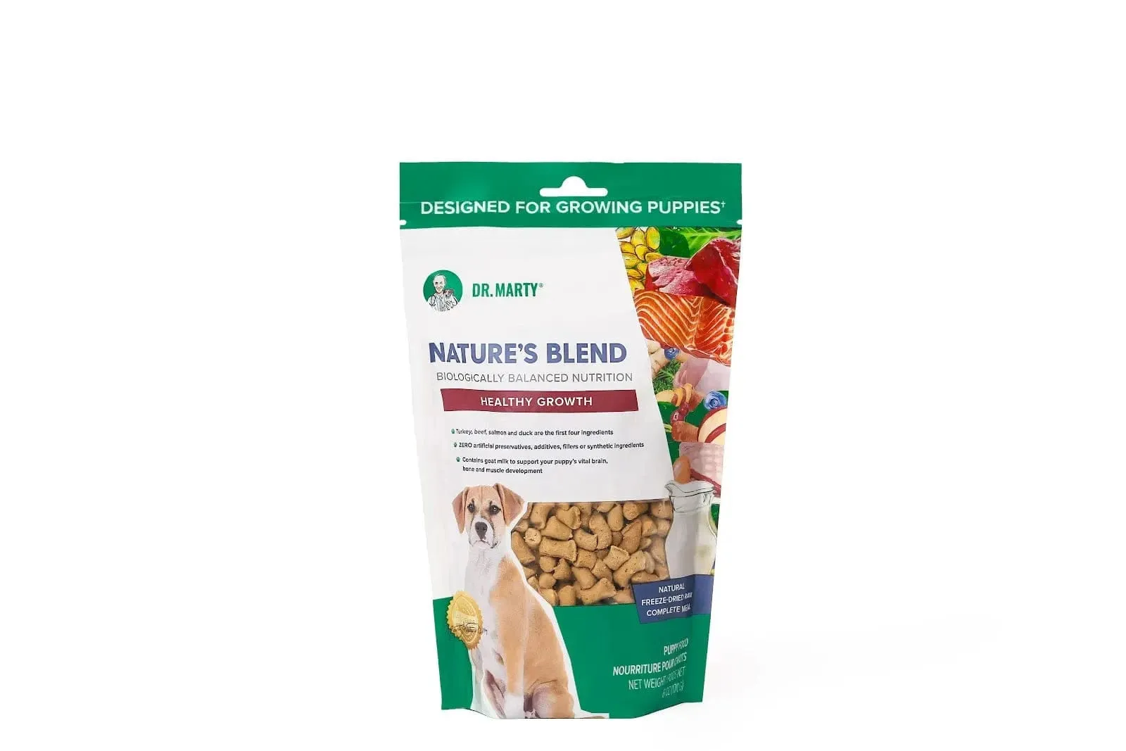 DR. MARTY Nature’s Blend Healthy Growth Freeze Dried Raw Puppy Dog Food
