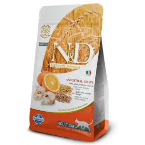 Farmina Natural & Delicious Low Grain Fish and Orange Adult Dry Cat Food