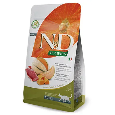 Farmina Pet Foods Adult Cat Grain Free Pumpkin Duck & Canteloupe Formula