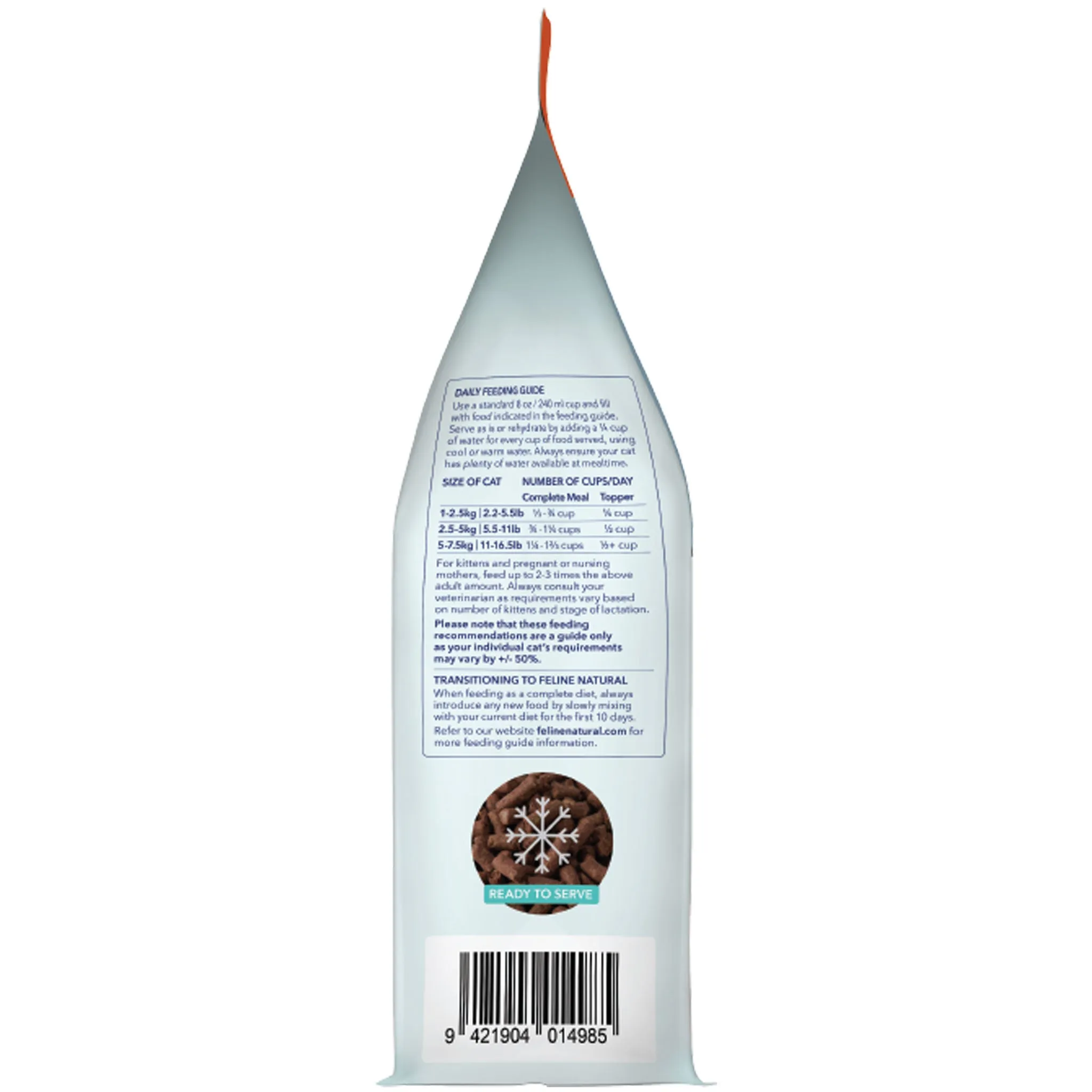 Feline Natural Freeze-Dried Cat Beef & Hoki