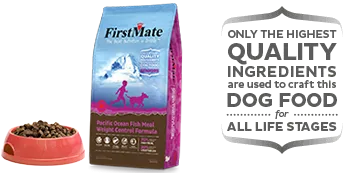 FirstMate Grain Free Limited Ingredient Diet Pacific Ocean Fish Meal Weight Control Formula Dry Dog Food