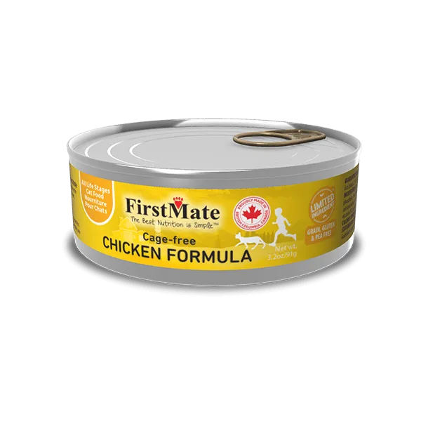 FirstMate Limited Ingredient Cage-Free Chicken Canned Cat Food