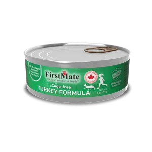 FirstMate Limited Ingredient Cage Free Turkey Formula Canned Cat Food