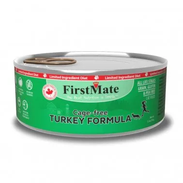 FirstMate Limited Ingredient Cage Free Turkey Formula Canned Cat Food