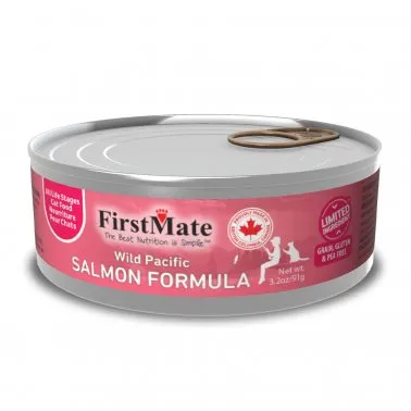FirstMate Limited Ingredient Wild Salmon Formula Canned Cat Food
