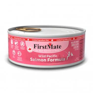 FirstMate Limited Ingredient Wild Salmon Formula Canned Cat Food