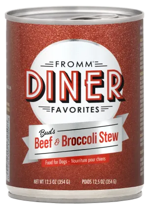 Fromm Diner Favorites Bud's Beef & Broccoli Stew Food