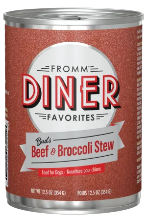 Fromm Diner Favorites Bud's Beef & Broccoli Stew Wet Dog Food