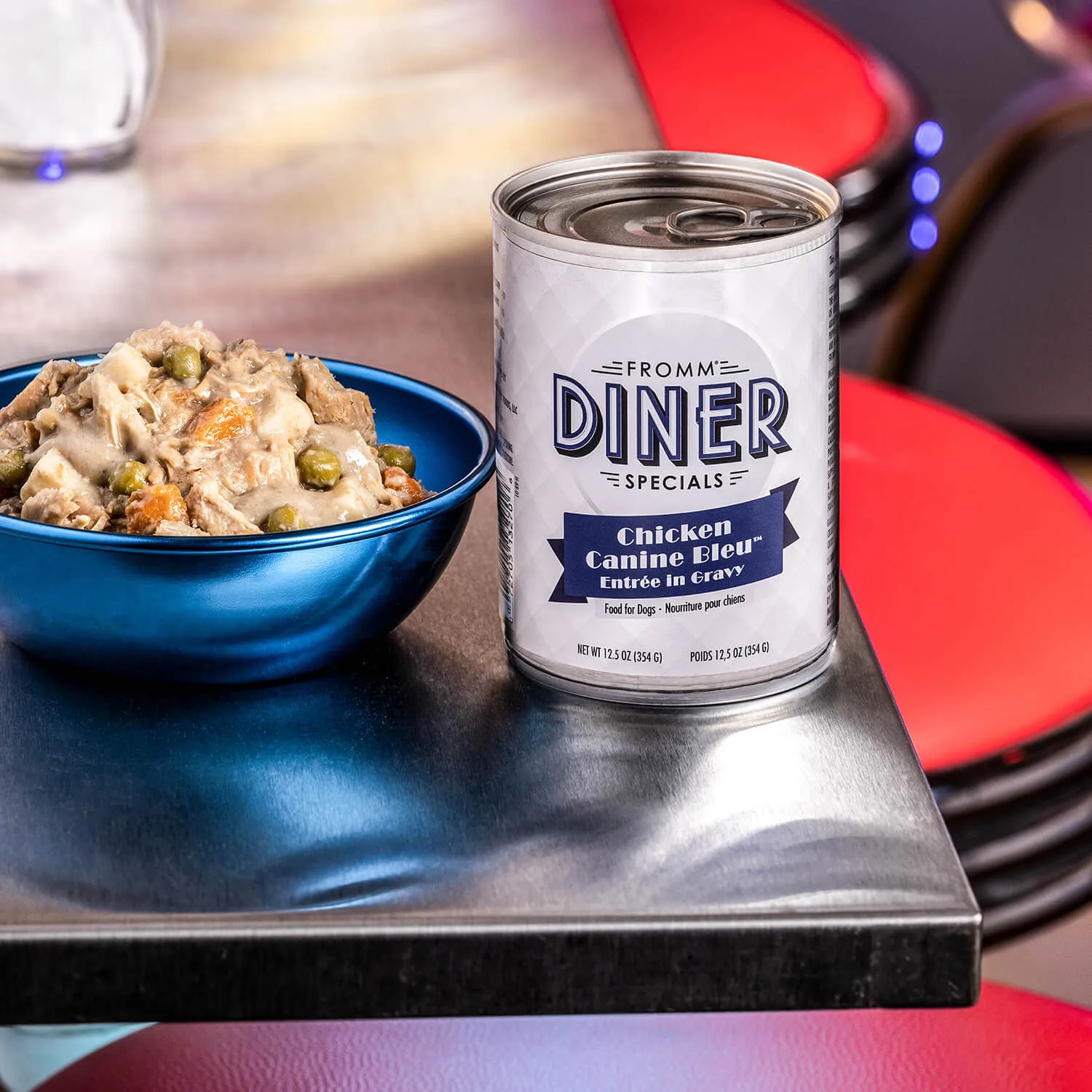 Fromm Diner Specials Chicken Canine Bleu Entree in Gravy Wet Dog Food