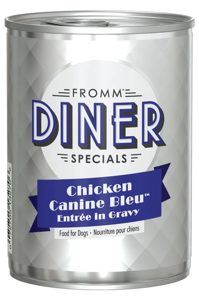 Fromm Diner Specials Chicken Canine Bleu Entree in Gravy Wet Dog Food