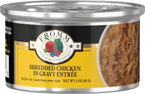 Fromm Four-Star Grain-Free Shredded Chicken in Gravy Canned Cat Food