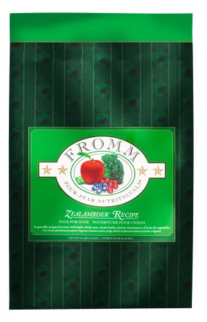 Fromm Four-Star Grain Inclusive Zealambder Recipe Dry Dog Food
