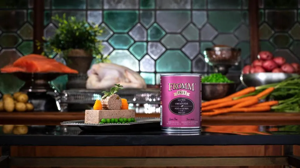 Fromm Gold Grain-Free Salmon & Chicken Pate Canned Dog Food