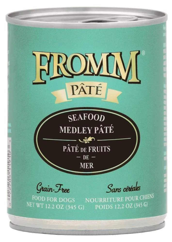 Fromm Grain-Free Seafood Medley Pate Canned Dog Food
