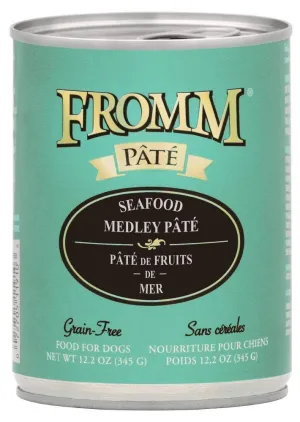 Fromm Grain-Free Seafood Medley Pate Canned Dog Food