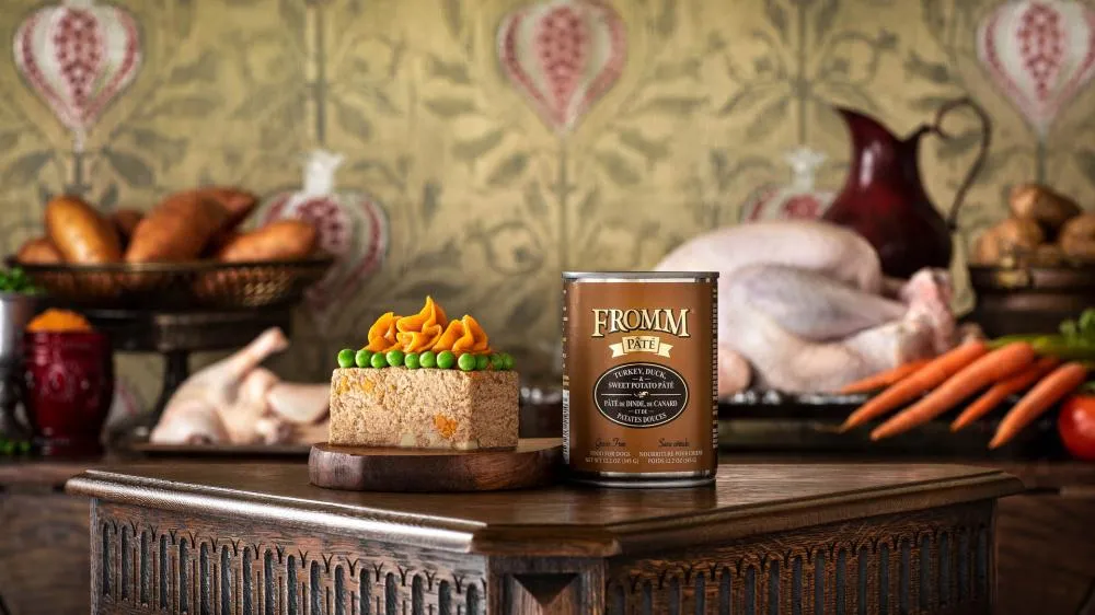 Fromm Grain-Free Turkey, Duck, & Sweet Potato Pate Canned Dog Food
