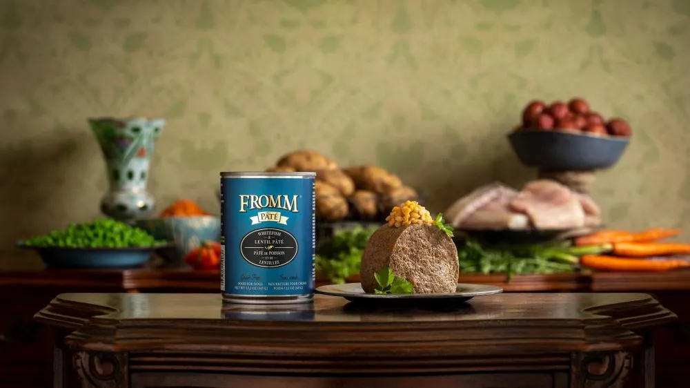 Fromm Grain-Free Whitefish & Lentil Pate Canned Dog Food