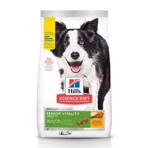 Hill's Science Diet Adult 7  Senior Vitality Chicken Recipe Dry Dog Food
