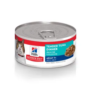 Hill's Science Diet Adult 7  Tender Tuna Dinner Canned Cat Food