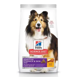 Hill's Science Diet Adult Sensitive Stomach & Skin Chicken & Barley Recipe Dry Dog Food
