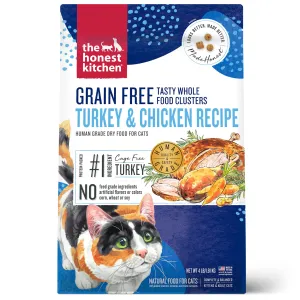 Honest Kitchen Grain Free Clusters Turkey & Chicken Cat Food
