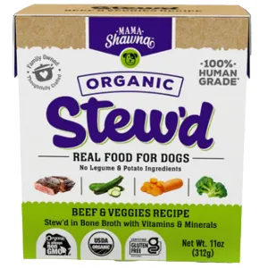Mama Shawna Organic Stew'd Beef & Veggies Dog Food