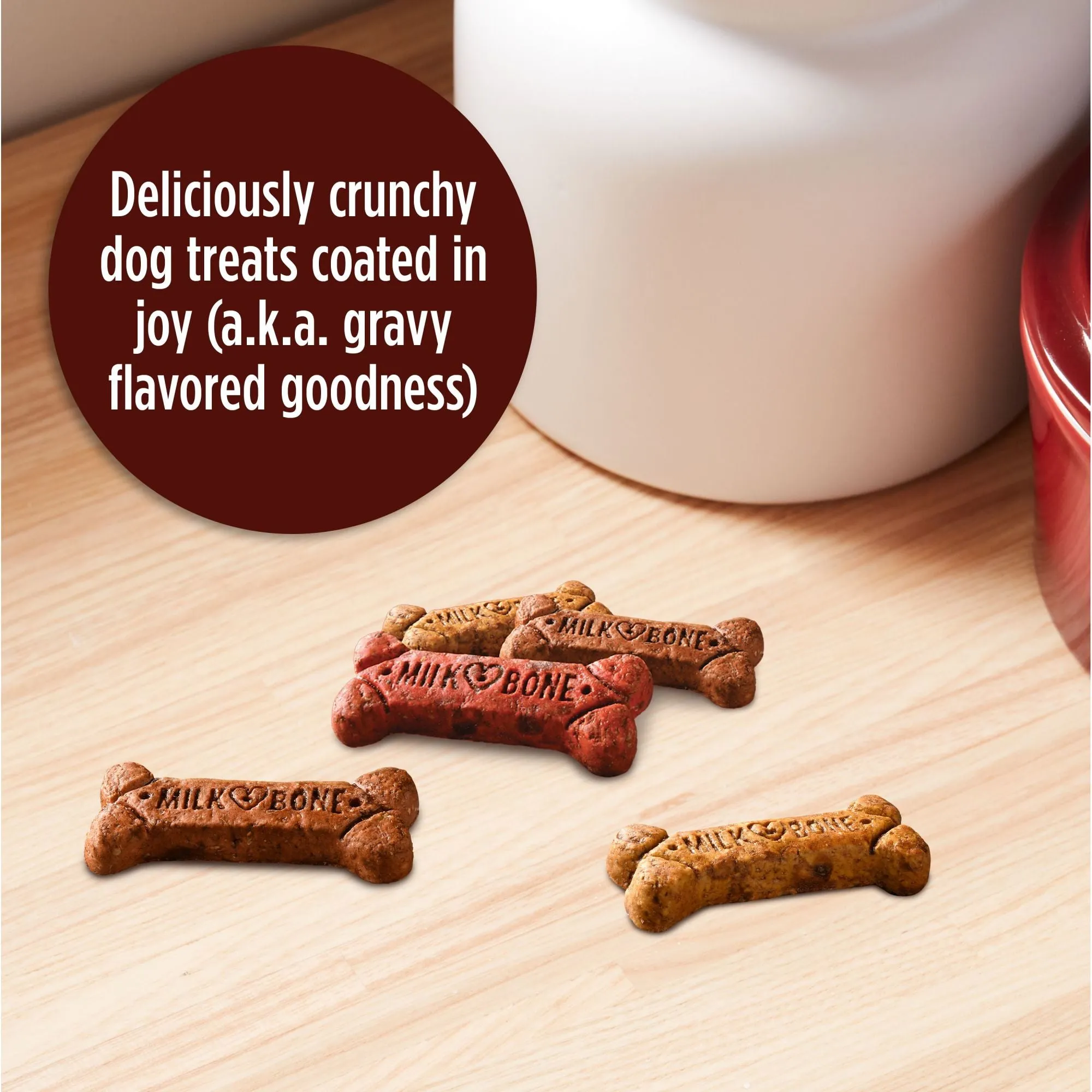 Milk-Bone GravyBones Dog Biscuits - Small, 19-Ounce