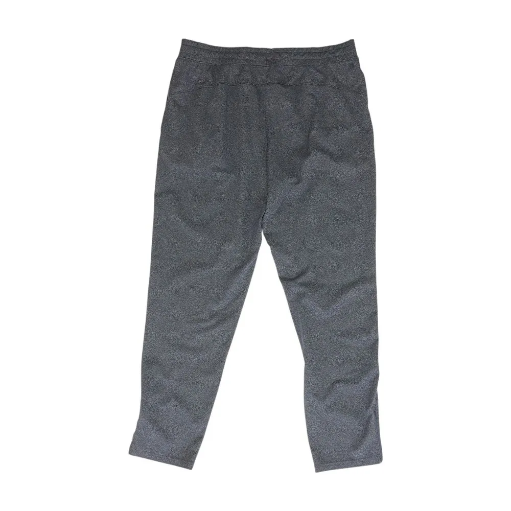 Navy Solid Active Pants