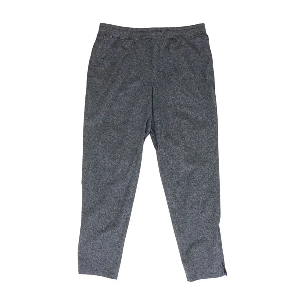Navy Solid Active Pants
