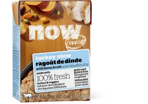Now Fresh Grain Free Turkey Stew for Cats