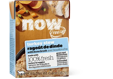 Now Fresh Grain Free Turkey Stew for Cats