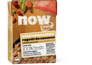 Now Fresh Grain Free Wild Salmon Stew For Cats