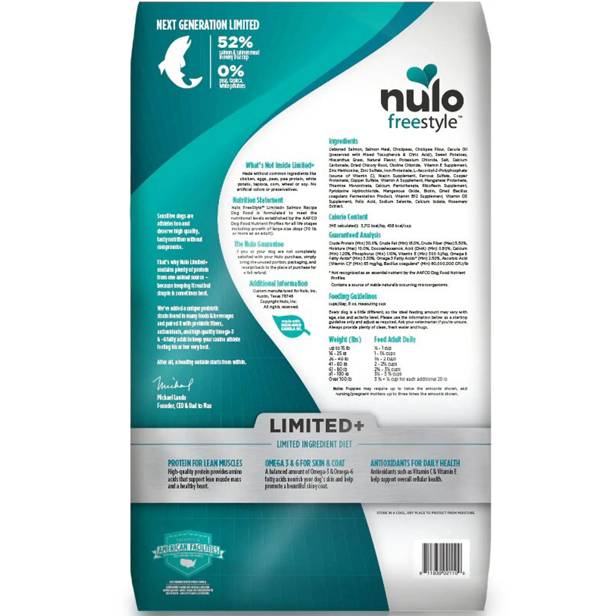Nulo FreeStyle LID GF Salmon Dog Food