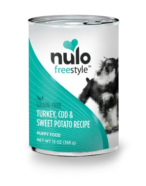 Nulo FreeStyle Turkey, Cod, & Sweet Potato Recipe Canned Puppy Food