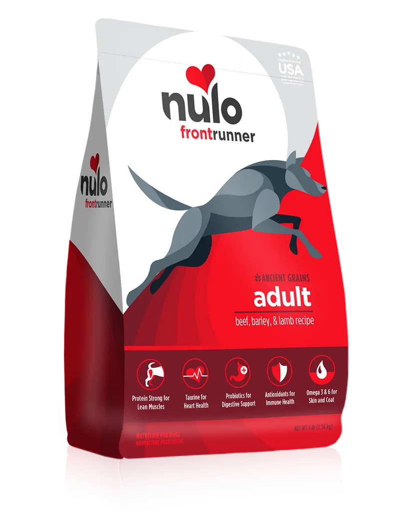 Nulo Frontrunner Adult Dog with Beef, Barley & Lamb