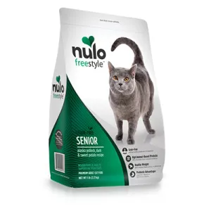 Nulo Senior Cat Grain Free Alaska Pollock with Duck & Sweet Potato Recipe Dry Cat Food