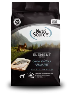NutriSource® Element Series Open Waters Haddock, Trout, & Duck High Animal Protein Blend