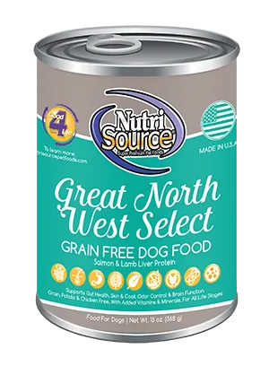 Nutrisource Grain Free Great Northwest Select Canned Dog Food