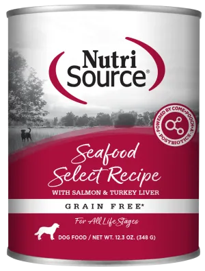 Nutrisource Grain Free Seafood Select Canned Dog Food