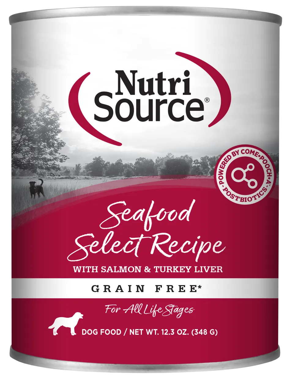 Nutrisource Grain Free Seafood Select Canned Dog Food