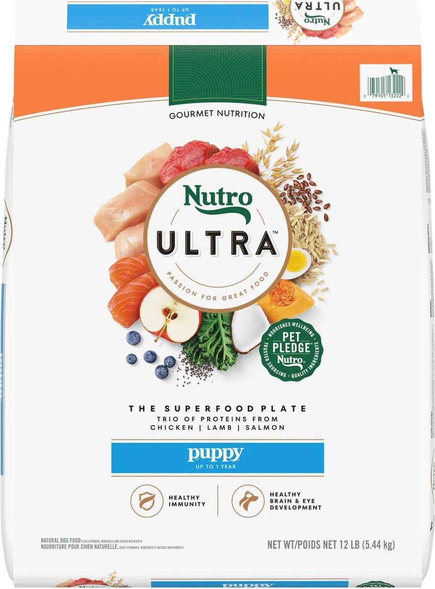 Nutro Ultra Puppy Chicken, Lamb & Salmon Dry Dog Food
