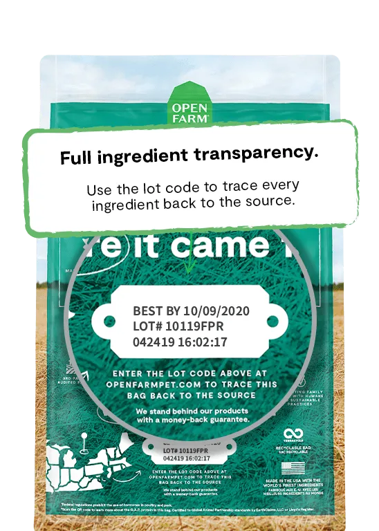 Open Farm Ancient Grains Chicken & Salmon Puppy Dry Dog Food