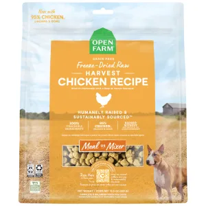 Open Farm Freeze-Dried Harvest Chicken Dog Food - 13.5oz