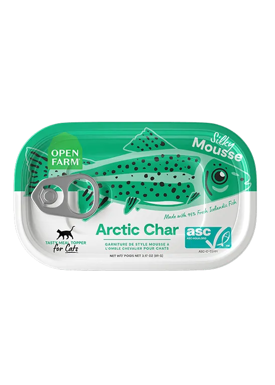 Open Farm Grain Free Arctic Char Wet Topper for Cats